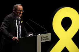Un altre president de la Generalitat jutjat per l'Estat espanyol: Quim Torra a judici pels llaços grocs