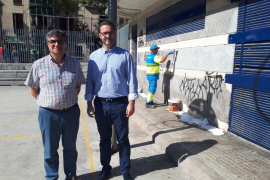 EMAYA posa en marxa un «pla de xoc» contra les pintades vandàliques