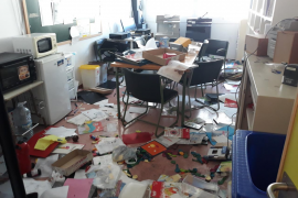 Atac feixista a l'escola de Lloseta