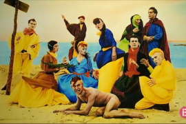 Imatge de l'exposició sobre l'obra de Toni Socias.