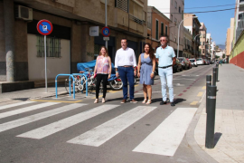 El barri de Santa Catalina ja és una zona 30 de trànsit pacificat