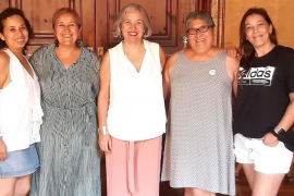 Les 'Kelys' visiten el Consell de Mallorca