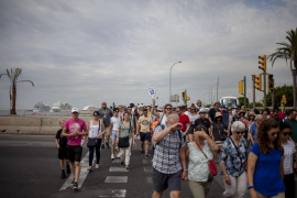 El fuel alliberat pels creuers en un any és gairebé equivalent a l'abocament del Prestige, segons Terraferida