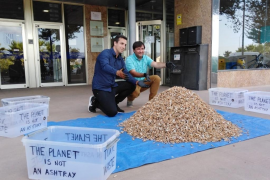 Una 'muntanya de la vergonya' formada per 200.000 llosques