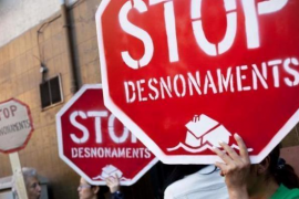Stop Desnonaments es concentra a Son Gotleu per a paralitzar tres desnonaments