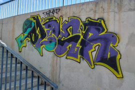 Emaya elimina 15 pintades vandàliques a diferents espais de Palma