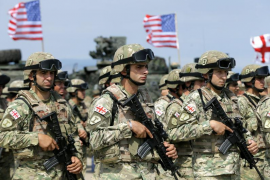 Joint multinational military exercise Nobel Partner 2017 in Georgia