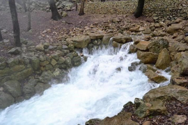 Les pluges d'aquests dies fan brollar ses Fonts Ufanes