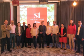 Armengol amb els candidats a les llistes del proper 26J.