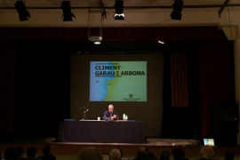 Un moment de l'acte celebrat aquest divendres i dissabte a Bunyola.