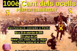 Música per la Llibertat donarà suport als CDR a la manifestació de dijous a Palma