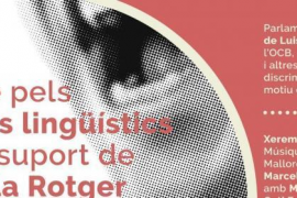 L'OCB crida a participar a l'acte pels drets lingüístics i de suport a Paula Rotger
