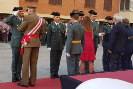 Ramón Morey destaca la sensibilitat de la Guàrdia Civil amb la «identitat lingüística de Balears», en la festa de la patrona del cos
