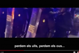 [VÍDEO] Valtònyc fa la banda sonora de la revolta a Catalunya