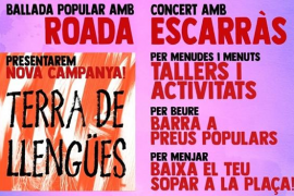 Joves per la Llengua presenta el nou curs i una nova campanya amb una festa a la plaça Alexander Fleming de Palma