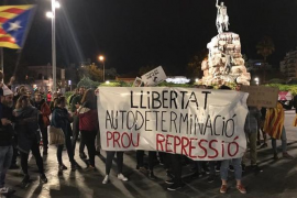 Concentració a Palma «per la Llibertat, contra la repressió i per l'autodeterminació»