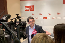 El PSIB i Unides Podem celebren el preacord entre Sánchez i Iglesias