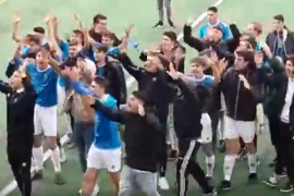 [VÍDEO] Un equip de futbol de Calvià fa salutacions nazis i crida 'Puigdemont a prisión'