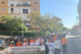 Imatge de la Marxa pel Clima organitzada per la Plataforma 'Ponent-Potent'.