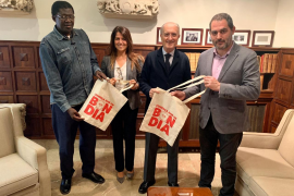 L'OCB es reuneix amb el president del TSJIB i la secretària de Govern del TSJIB