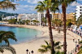 Multen amb 82.000 euros un particular per obrar en una zona de servitud de costes a Eivissa