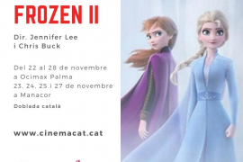[VÍDEO] Estrena de 'Frozen II', també en català a Palma i Manacor