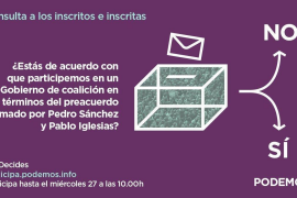 Els afiliats a Podemos podran votar fins el proper 27 de novembre.