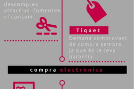 Consum recorda: «Divendres Negre, drets clars»