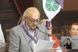 [VÍDEO] La Federació de Veïns de Palma planta cara a l'extrema dreta i els regidors de Vox abandonen el ple
