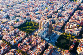 Eixample district, Sagrada Familia, Barcelona