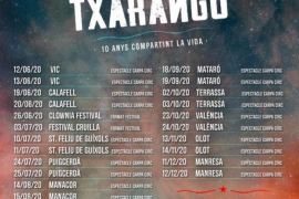Txarango anuncia un tercer concert a Manacor aquest estiu