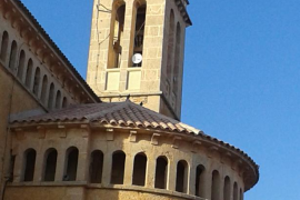 L'església nova de Calonge fou construïda entre 1903 i 1909.