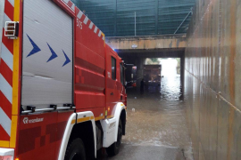 Set carreteres de Mallorca continuen tancades pels efectes de la borrasca