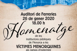 Menorca torna a retre homenatge a les víctimes menorquines dels camps d’extermini nazis