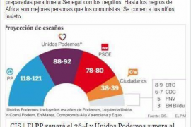 Antoni Camps atribueix la frase «fins i tot els negrets són més bones persones que els comunistes» a una manipulació del seu Facebook