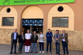 Comerciants de Pere Garau diuen que eliminar els cotxes suposaria la «mort» del Mercat