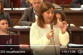 [VÍDEO] Armengol atura els peus a Campos: «Deixi d'assetjar i insultar els nostres professors»