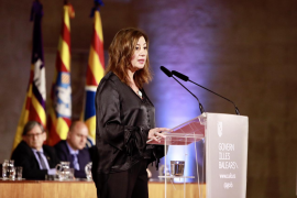 La presidenta Armengol ha tancat l’acte de lliurament de premis Ramon Llull i Medalla d’Or 2020 amb unes paraules.
