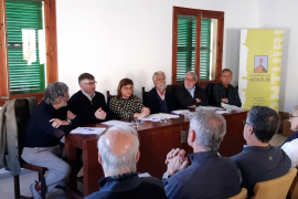 Imatge de la reunió mantinguda aquest dissabte.