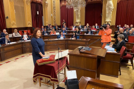 Maria Antònia Sureda pren possessió com a diputada d'El Pi