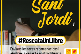 #RescataUnLlibre per Sant Jordi amb la Plataforma per la Llengua