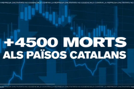 'Abans la vida que el capital' és el lema d'Endavant contra el restabliment laboral