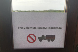 #NoVolemMallorcaMilitaritzada nova campanya de Mallorca Lliure