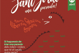 La campanya 'Per Sant Jordi, una paraula!' suma 40 adhesions d'institucions i entitats