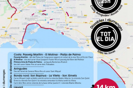 L'Ajuntament de Palma avança a les 18.00 hores l'obertura de carrers per a vianants