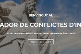 L'Oficina Anticorrupció de les Balears llança un simulador d'incompatibilitats per a treballadors públics
