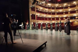 El cor del Principal reprèn la seva activitat com a primera passa per a la reobertura