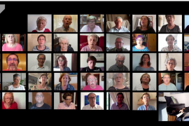[VÍDEO] Més de cent cantaires d’associacions de gent gran participen en l’activitat col·lectiva 'Cantem des de casa'