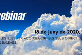 Vicepresidència organitza un seminari web sobre l’actual situació de transició energètica i climàtica de les Balears