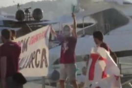 [VÍDEO] Volen enviar 29 anys a la presó a joves d'Arran per tirar confeti durant una protesta